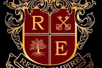 design a custom family crest logo design