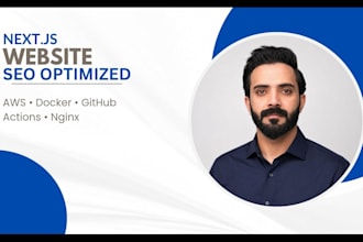 build a nextjs website with SEO optimization