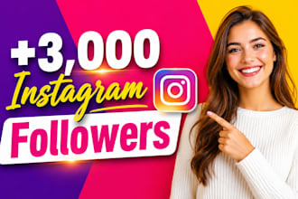get instantly 3,000 instagram followers organically