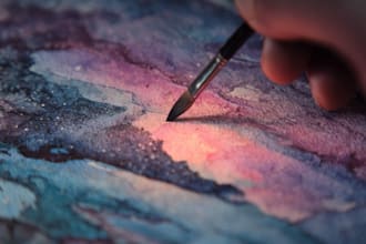 paint watercolor illustration and watercolor art