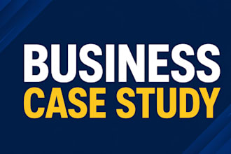 do business research, case study, business reports, research, summary