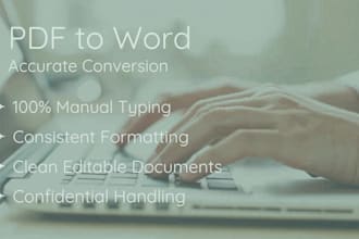 retype and format your pdf documents
