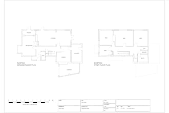 draw architectural drawing for UK planning permission and loft conversion