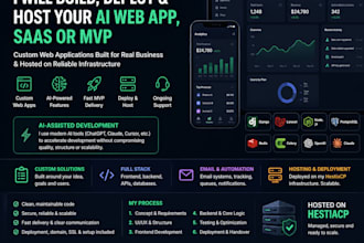 build deploy and host your ai web app, saas, or mvp