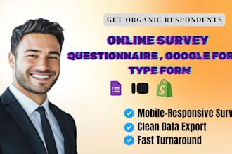design a professional online survey or questionnaire using google forms