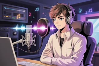 record voiceover nsfw male voice over asmr voice acting narration anime