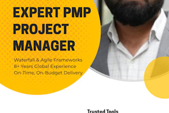 lead your agile or waterfall projects as a senior project manager