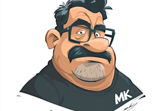 design a cartoon logo character