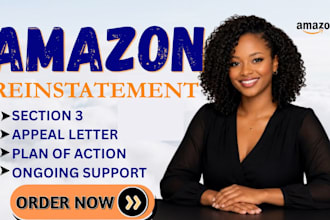 amazon suspension appeal letter and poa to reinstate amazon account section 3