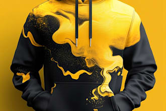 do sublimation hoodie streetwear brand logo clothing design