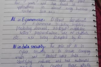 write neat handwritten and typed assignments