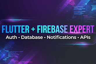 develop flutter app with firebase, supabase, and custom backend