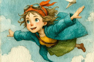 draw childrens book illustration with my style