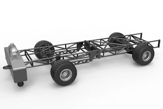 do solidworks cad modelling,chassis cad model,truck chassis design,tubular frame