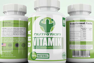 do product label design and fda compliant supplement label packing