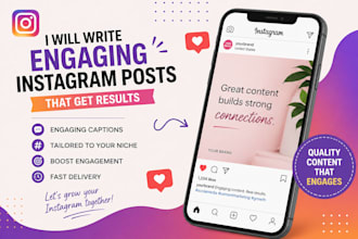 write engaging instagram posts and captions