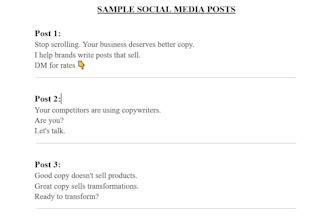 write viral social media posts that drive sales