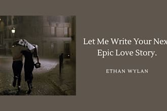 ghostwrite your next romance novel