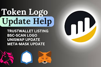 update your token logo, on bsc scan, trustwallet listing