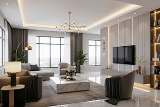 do photorealistic 3d interior design, exterior design in homestyler, 5d planner