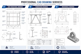 create ship structural and steel fabrication drawings in autocad