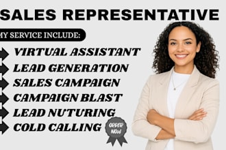 sales representative sales closer salesperson lead generation sales rep b2b lead