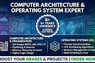 do computer architecture, assembly, organization and operating system