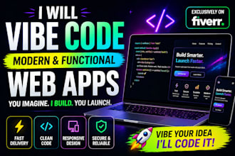 build fast vibe coded websites with quick delivery