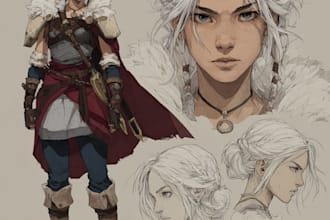 dnd character art and dnd character art