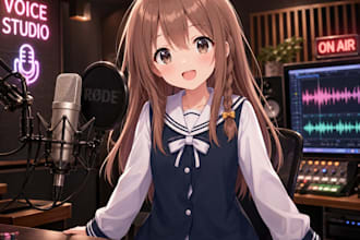 say anything you want in erotic, anime cute sfw asmr girl nsfw voice