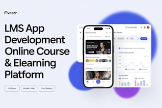 develop lms app online course app coaching app tutoring edtech elearnng app