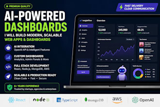 build an ai powered dashboard for your business