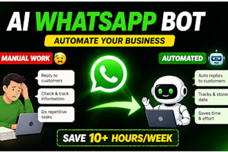 build ai whatsapp bot to automate your business tasks