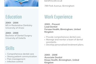 write ats friendly medical resume CV