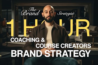 develop a brand strategy for coaches and online course creators