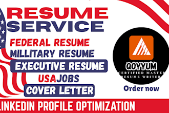 write a federal resume government resume and executive resume