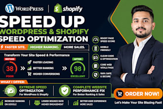 speedup wordpress speed and shopify speed optimization expert