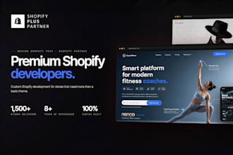be your dedicated shopify developer and shopify expert