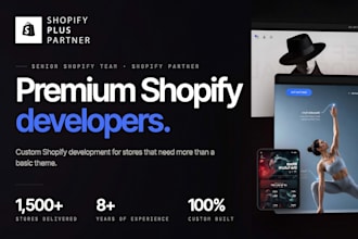 be your dedicated shopify developer and shopify expert