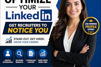 optimize your linkedin profile to attract recruiters and job offers