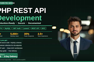 build production ready PHP rest apis with mysql and authentication