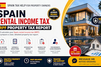 calculate spain rental income tax irpf property tax report