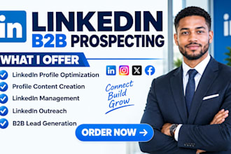 generate b2b saas leads with linkedin prospecting and appointment setting