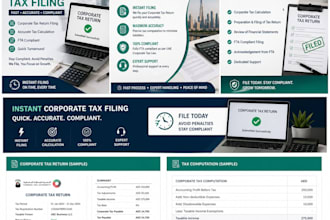 prepare and file uae corporate tax return and compliance