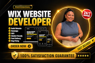 wix redesign wix website development wix website developer wix website redesign