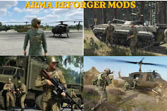 do arma reforger server setup, arma reforger weapons, map creation, arma mod