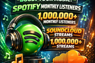 do spotify monthly listeners soundcloud streams promotion usa monthly listeners