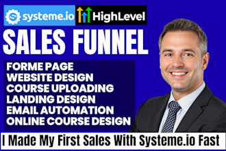 systeme io website design systeme io course setup booking calendar systeme io