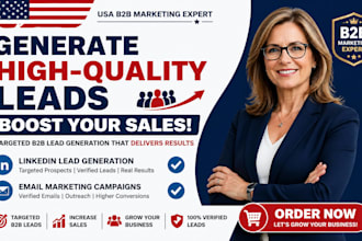 generate b2b leads linkedin ads email marketing strategy for sales