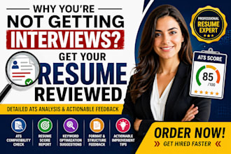 audit your resume and fix why you are not getting interviews